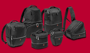 Nowa kolekcja toreb i plecaków na aparaty fotograficzne Manfrotto Advanced Bags Collection