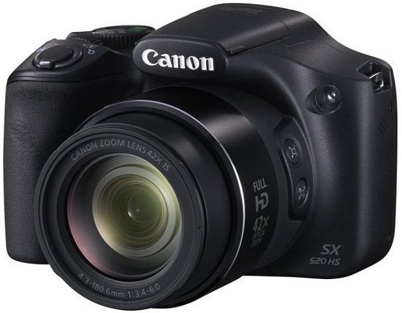 Canon PowerShot SX520 HS PowerShot SX400 IS nowe kompakty kompakt superzoom
