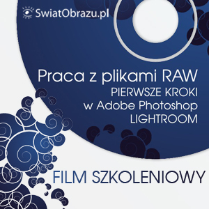 Praca z plikami RAW - pierwsze kroki w Adobe Photoshop Lightroom - wielka wyprzedaż filmu szkoleniowego