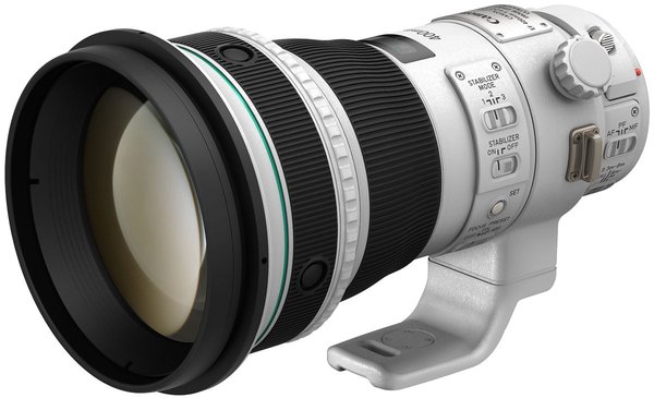 Canon EOS EF-S 24mm f/2.8 STM EF 24-105mm f/3.5-5.6 IS STM EF 400mm f/4 DO IS II USM obiektywy
