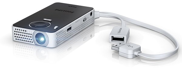 Philips PicoPix 4350 miniprojektor projektor multimedialny dla podróżnika