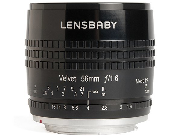 Lensbaby Velvet 56 portret makro obiektyw portretowy Canon EF Nikon F Sony A Pentax K