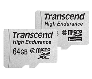Transcend microSDXC/SDHC High Endurance - wytrzymałe karty pamięci dla kamer i wideorejestratorów 