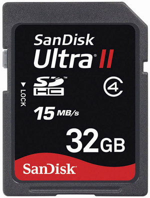 PMA 2008. SanDisk 32-gigabajtowa karta Ultra II SDHC,