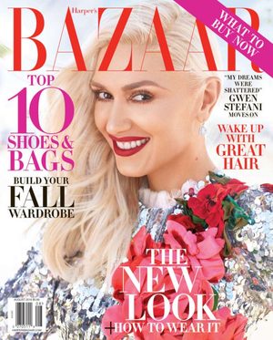 Gwen Stefani i Alexi Lubomirski w sesji dla sierpniowego Harpers Bazaar