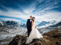 Ślub i sesja fotograficzna na zboczach Mount Everest