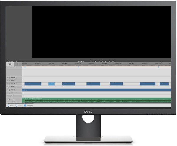 Dell UltraSharp UP3017 edycja wideo montaż wideo poradnik cykl filmowanie Adobe Premiere Elements Pro podstawy montażu Montuj filmy z Dellem