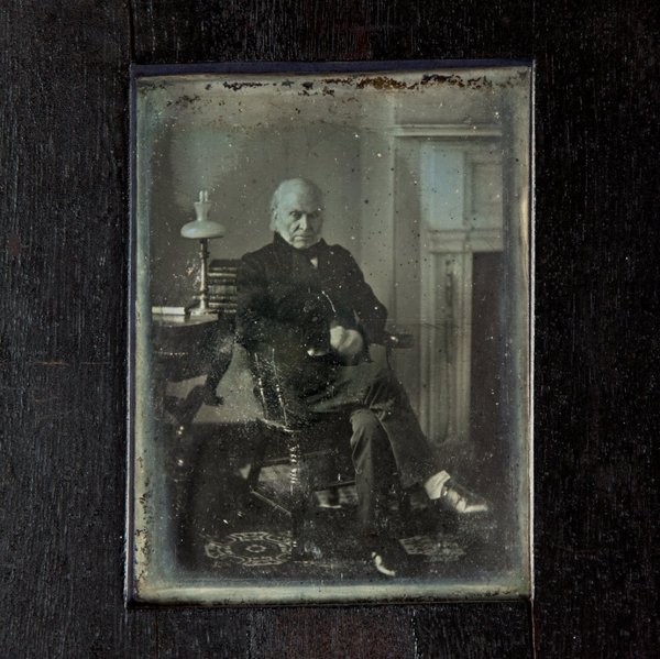 zdjęcie dagerotyp prezydent USA John Quincy Adams aukcja dom aukcyjny Sotheby\'s 
