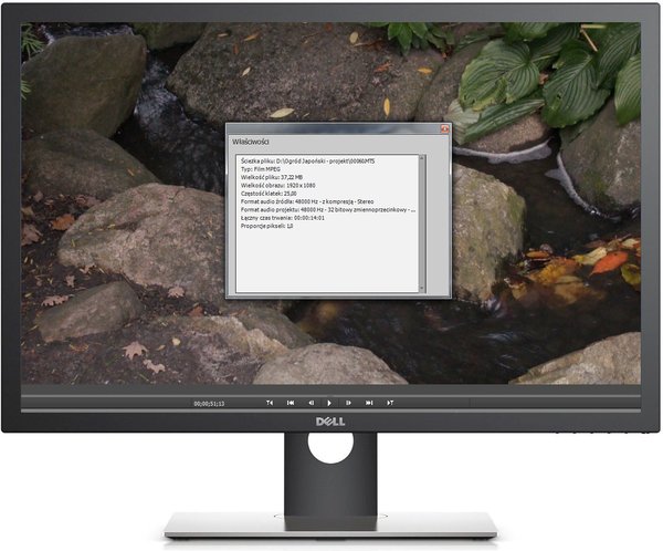 Dell UltraSharp UP3017 edycja wideo montaż wideo poradnik cykl filmowanie Adobe Premiere Elements Pro eksport eksportowanie materiału Montuj filmy z Dellem kodeki kompresja zapis