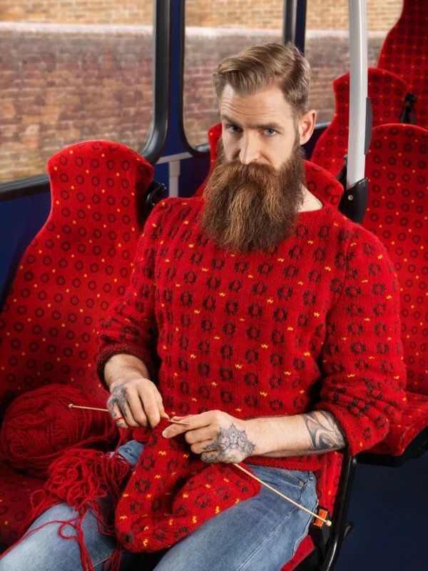 Joseph Ford Nina Dodd projekt rękodzielnictwo zdjęcia Knitted Camouflage