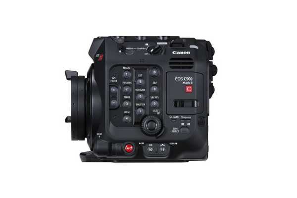 Canon EOS C500 Mark II kompaktowa kamera z pełnoklatkową matrycą