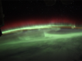 Astronauta uchwycił zachwycającą zorzę polarną z pokładu ISS