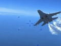 Odtajnione nagranie rosyjskiego odrzutowca zderzającego się z amerykańskim dronem