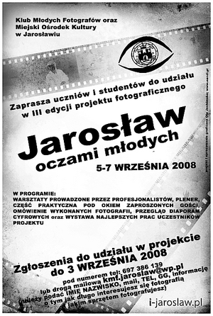 III Edycja Projektu Fotograficznego Jarosław Oczami Młodych