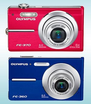 Nowe kompakty Olympusa FE-360 i FE-370