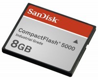 SanDisk: CF 5000 8GB - r/w 30MB/s