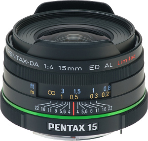 Limitowany Pentax smc DA 15mm F4 ED AL