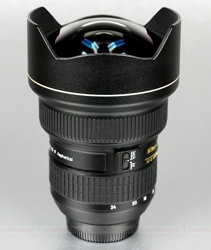 AF-S NIKKOR 14-24mm f/2.8G ED Nikon obiektyw lens fotografia aberracja dystorsja review test opinia nikkor nikon D3 D3X aparat korpus SWM stabilizacja szerokokątny soczewka filtr
