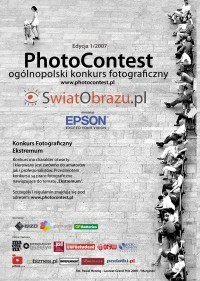 Rozstrzygnięcie konkursu PhotoContest - Ekstremum - organizowanego przez SwiatObrazu.pl na Targach FVF2007
