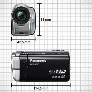 Nowe, małe i lekkie kamery full HD Panasonic - HDC-SD10 i HDC-TM10