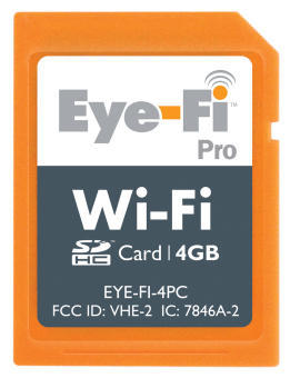 Eye-Fi Pro - nowe bezprzewodowe karty dla profesjonalistów