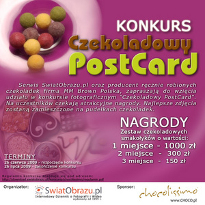 Konkurs fotograficzny "Czekoladowy PostCard"