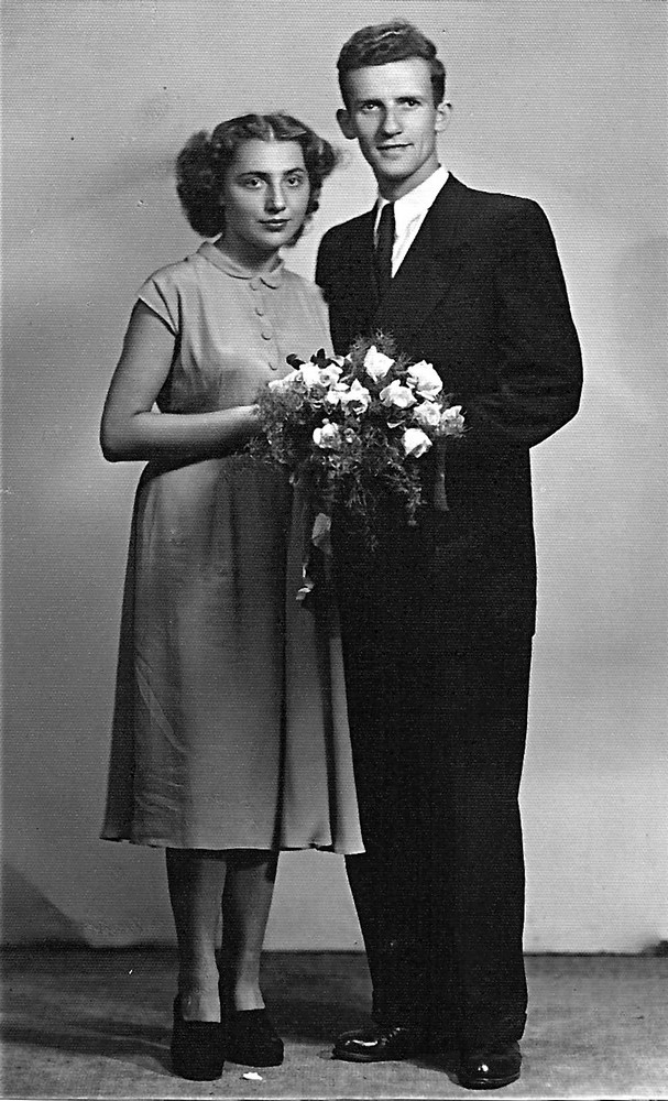 drugie zdjęcie ślubne 1953 r.