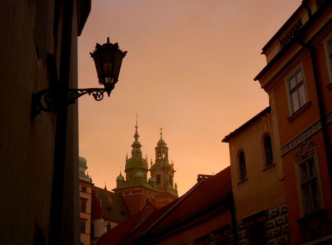 Z widokiem na Wawel