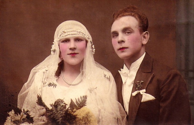 na zdjęciu Aniela i Henryk z 1931 r