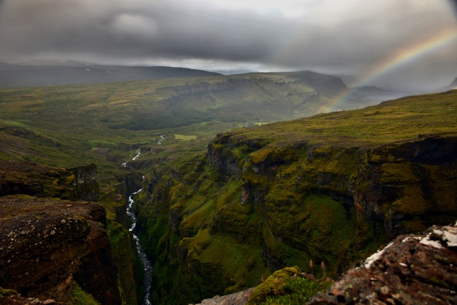 Islandzki krajobraz