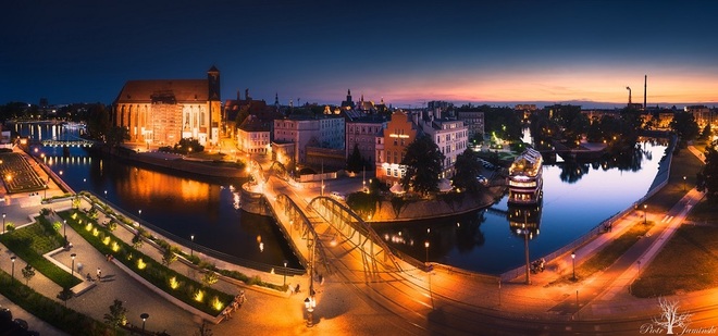 Wrocław nocą 