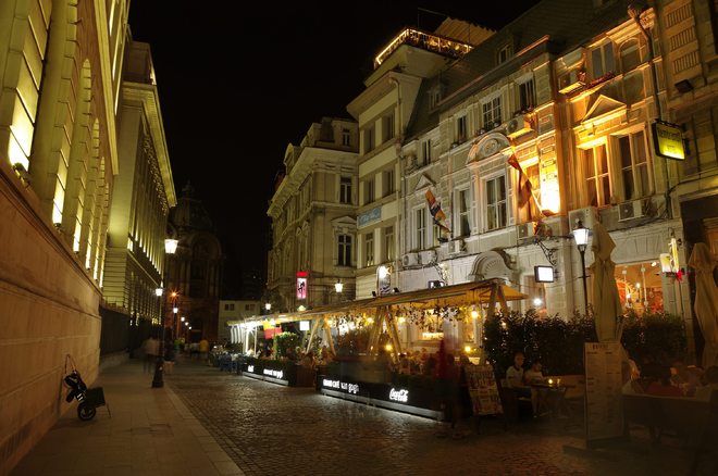 Bukareszt nocą