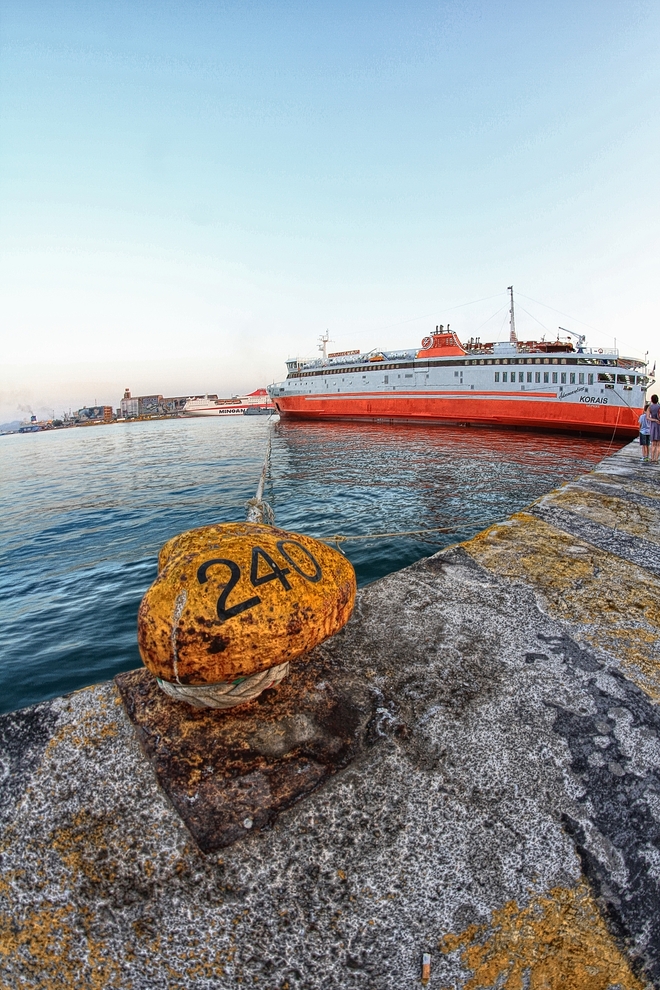 Port w Pireusie (Grecja)