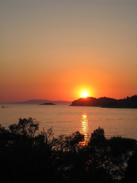 chorwackie zachody słońca
