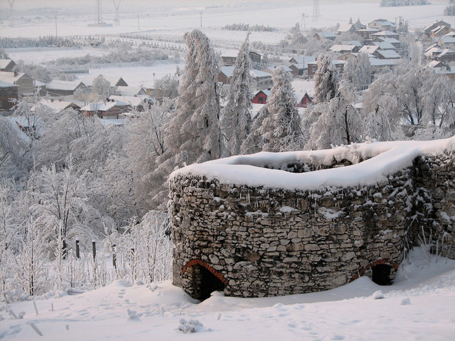 Zima w Podzamczu