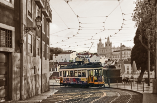 Lizboński tramwaj 02