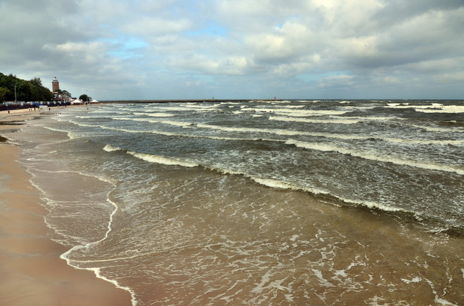  Plaża w Kołobrzegu