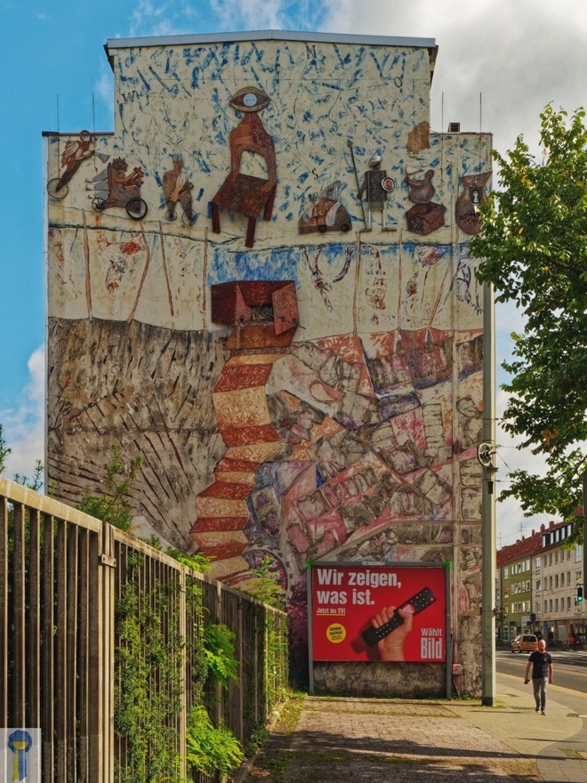 mural 3D w Brunszwiku