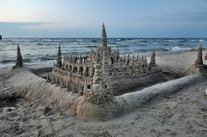 Zamek na piasku