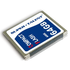 Nowe karty CF od Super Talent - 64 GB i prędkość 600x