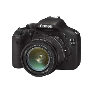 Canon EOS 550D - 18 megapikseli, filmy HD 1080p, czułość ISO 6400