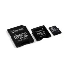  Kingston microSDHC - karty klasy 10 o pojemności 16 GB