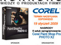Rozstrzygnięcie konkursu wiedzy o produktach firmy Corel