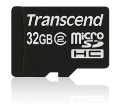 Transcend prezentuje kartę microSDHC o pojemności 32 GB