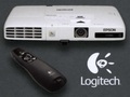Ultraprzenośne projektory Epson EB-1700 z prezenterem Logitech R400 gratis