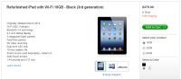 iPad trzeciej generacji wycofany ze sprzedaży, ale w wersji "refurbished" będzie sprzedawany taniej niż iPad 2