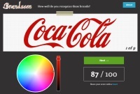 Brandseen - sprawdź, jak dobrze rozpoznasz kolory znanych logo
