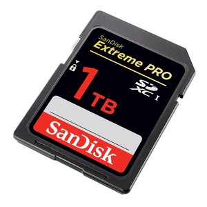 SanDisk Extreme Pro 1TB - pierwsza karta SD o pojemności 1TB