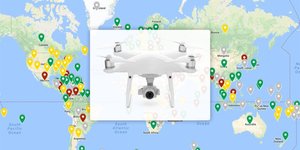 Lataj legalnie - ogólnoświatowa mapa prawna dla pilotów dronów