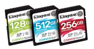 Kingston Technology Canvas - nowa seria kart pamięci Flash SD i microSD